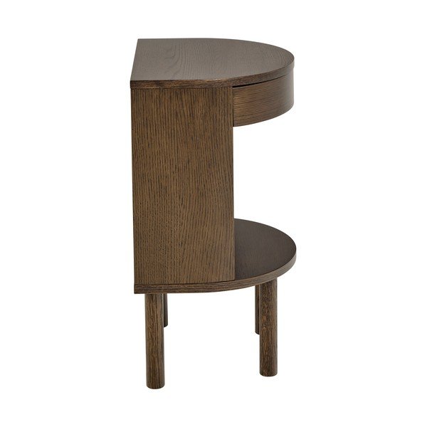 Nočný stolík v dekore duba v tmavoprírodnej farbe Paron – Actona-image-4