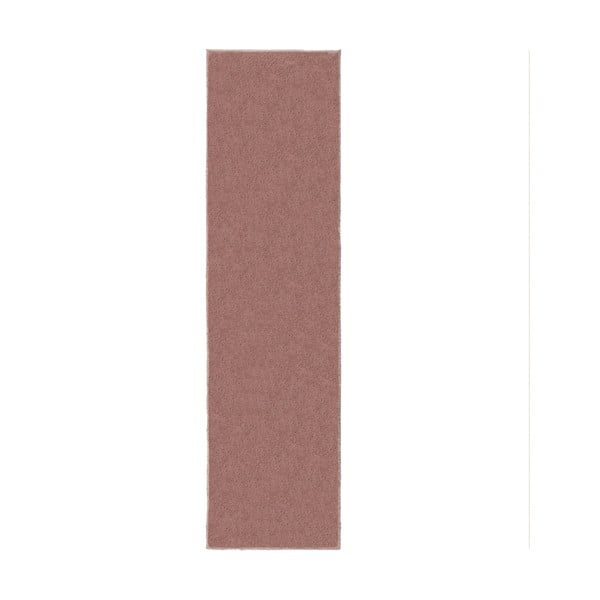 Ružový behúň z recyklovaných vlákien 60x230 cm Sheen – Flair Rugs