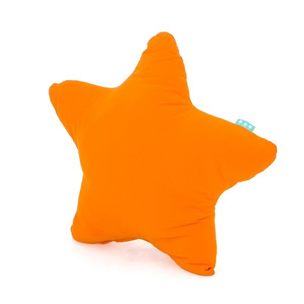 Oranžový bavlnený vankúšik Mr. Fox Estrella Orange, 50 × 50 cm-image-1