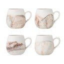 Krémové hrnčeky v súprave 4 ks z kameniny 250 ml Lyre – Bloomingville