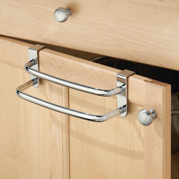 Závesný držiak na utierky iDesign Axis, 24,8 x 8,9 cm-image-1