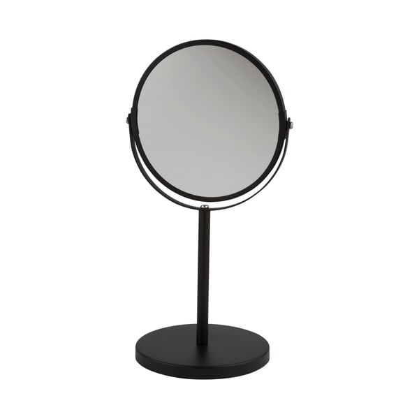 Čierne kozmetické stolové zrkadlo Galzone