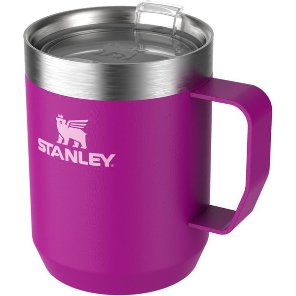 Ružový termo hrnček z nehrdzavejúcej ocele 230 ml Stay-Hot Camp Mug Violet Blossom – Stanley-image-1