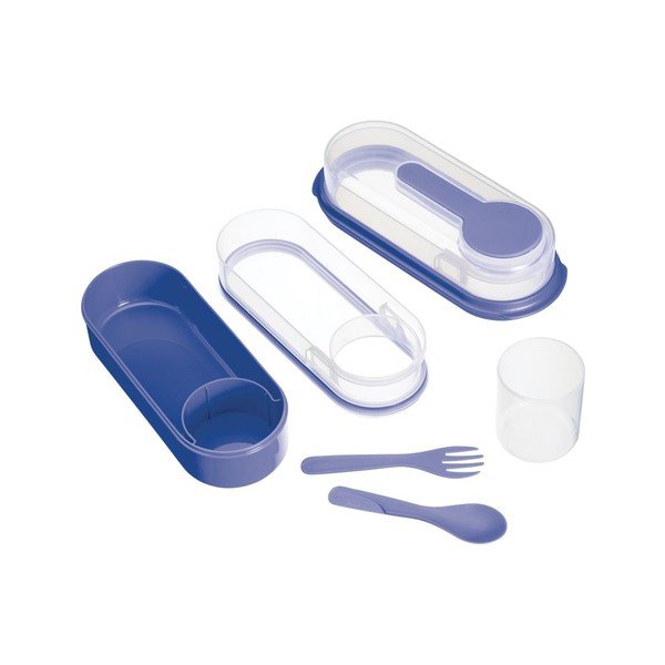 Modrý desiatový box Kitchen Craft Coolmovers Rectangular-image-1