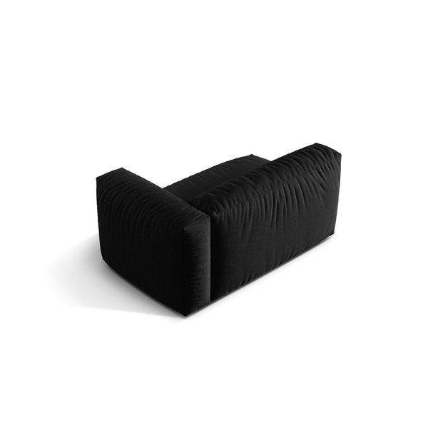 Čierny modul pohovky (pravý roh) Martina – Micadoni Home-image-3