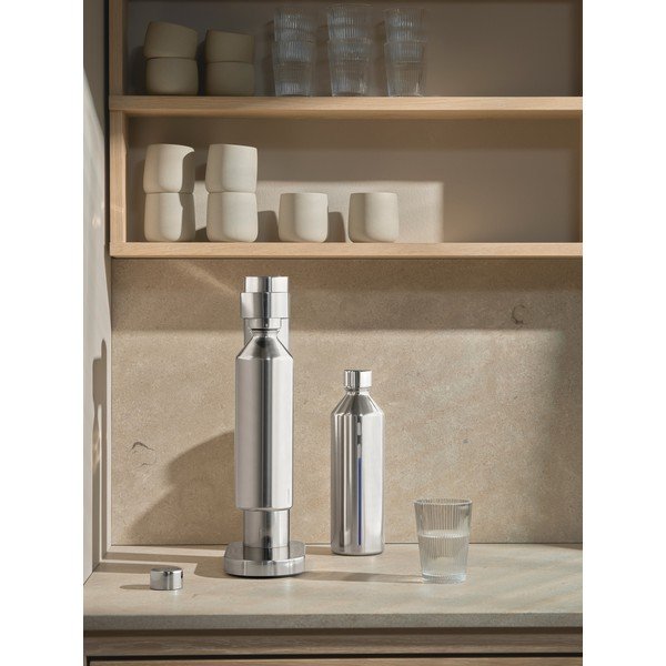 Výrobník sódy z nehrdzavejúcej ocele v striebornej farbe Brus – Stelton-image-4
