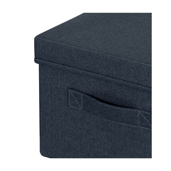 Tmavosivé látkové úložné boxy v súprave 2 ks s vekom 28.5x38x20 cm – Leitz-image-2