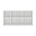 Biely modulárny policový systém 136x69 cm Mistral Kubus - Hammel Furniture