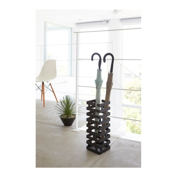 Čierny stojan na dáždniky YAMAZAKI Brick-image-1