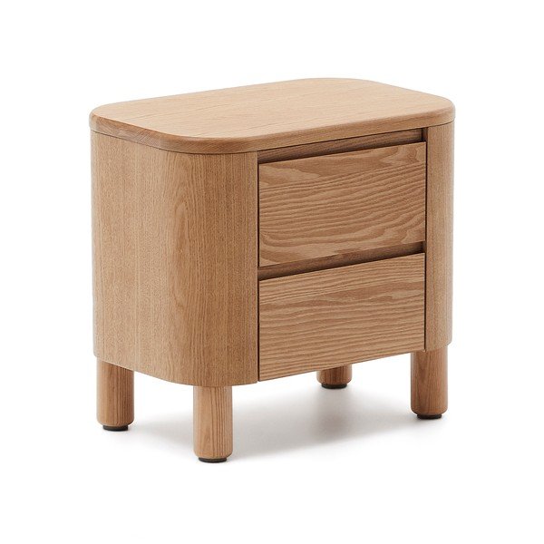 Nočný stolík v prírodnej farbe Salaya – Kave Home