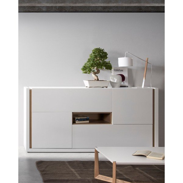 Biela komoda Kave Home Qu-image-1