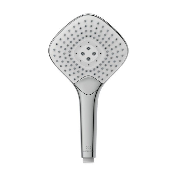Plastová sprchová hlavica v lesklo striebornej farbe IdealRain Evo Jet – Ideal Standard-image-4