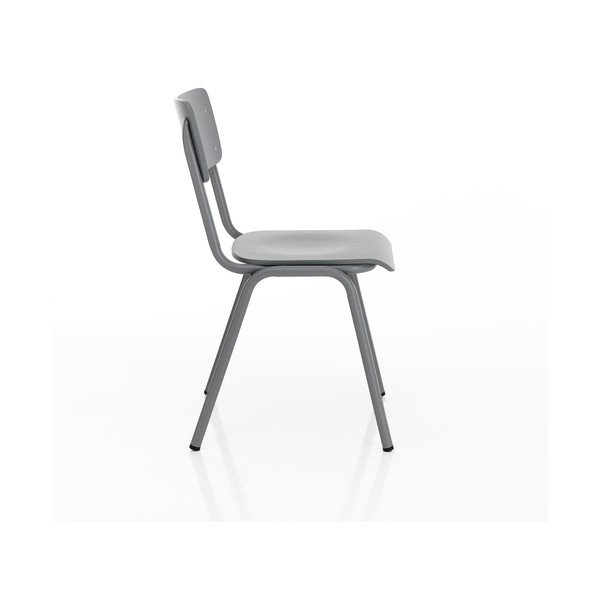 Sivé jedálenské stoličky v súprave 2 ks Old School - Tomasucci-image-2