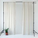 Krémová záclona 130x200 cm Daytime - Linen Tales