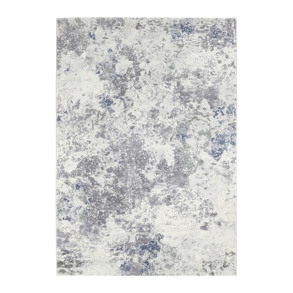 Svetlomodro-krémový koberec Elle Decoration Arty Fontaine, 160 × 230 cm