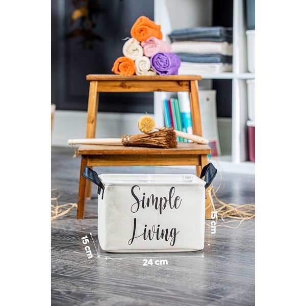 Úložný látkový košík - Mioli Decor-image-1