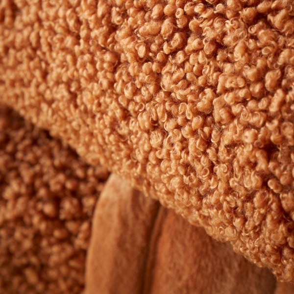 Oranžová deka z mikroplyšu 130x170 cm Velvet Boucle – Catherine Lansfield-image-2