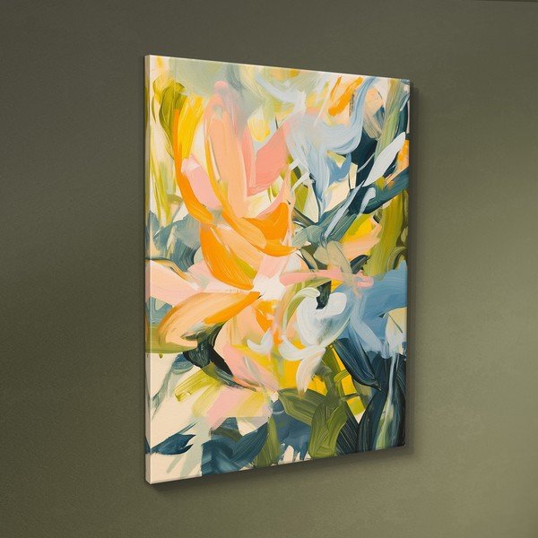 Tlačený obraz na plátne 70x100 cm Floral Gust – Styler-image-3