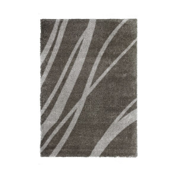 Sivý koberec Calista Rugs Sydney Lines, 60 x 110 cm