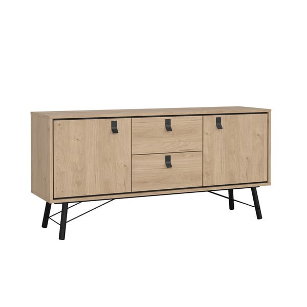 Komoda v dekore duba v prírodnej farbe 150x72x40 cm Ry – Tvilum-image-3