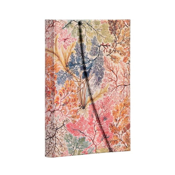 Linajkový zápisník s tvrdou väzbou Paperblanks Anemone, 10 x 14 cm