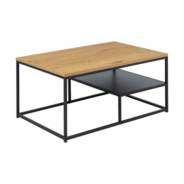 Konferenčný stolík s doskou v dubovom dekore v prírodnej farbe 60x90 cm Gila – Actona-image-4