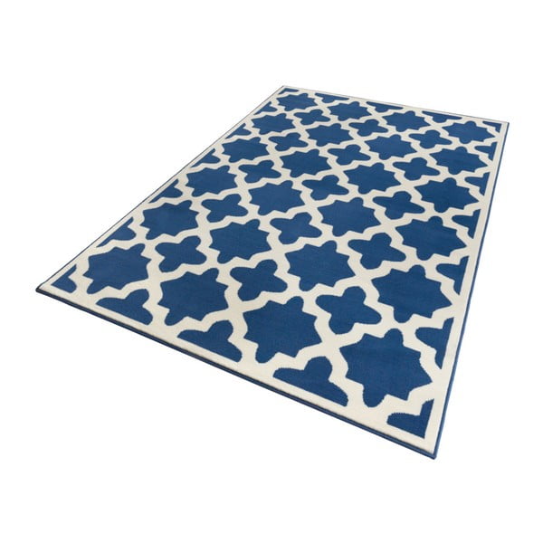 Modro-biely koberec Zala Living Noble, 200 × 290 cm-image-1