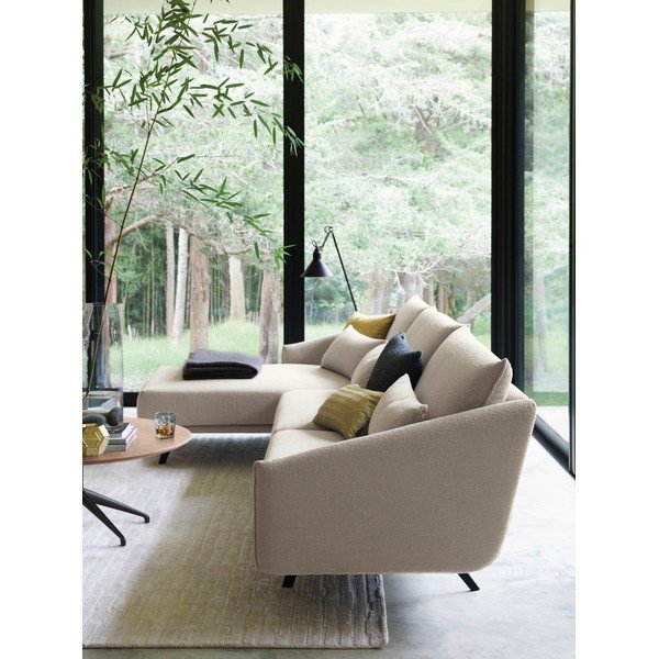 Sivá dvojmiestna pohovka Stua Costura-image-1