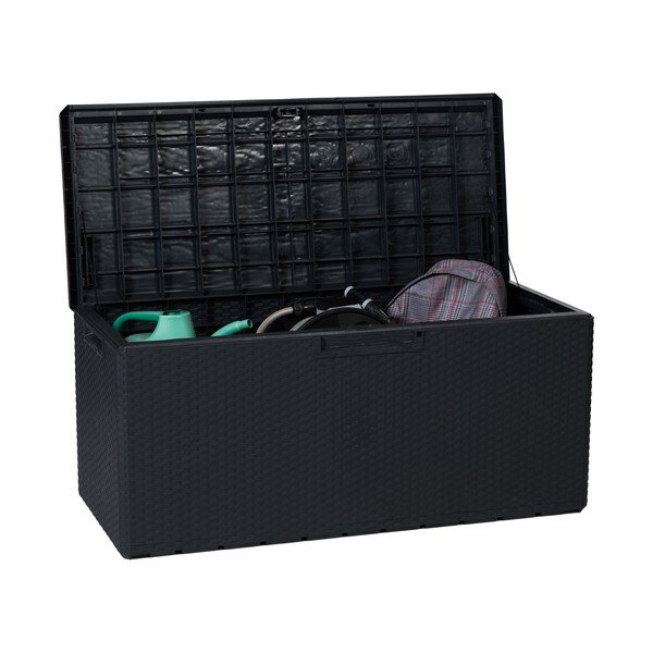 Tmavosivý záhradný úložný box Portofino – Toomax-image-2