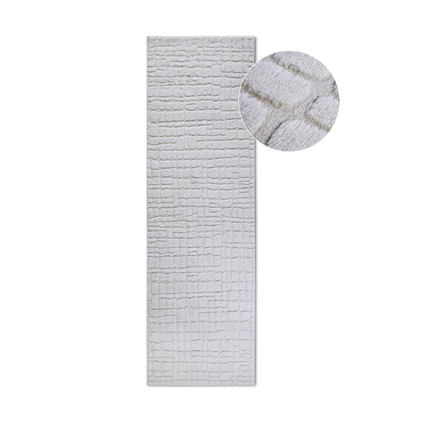 Krémovobiely behúň 80x240 cm Artistique Cream White – Elle Decoration