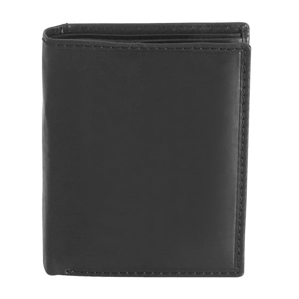 Čierna kožená peňaženka Friedrich Lederwaren Caara