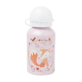 Ružová fľaša na vodu Sass & Belle Woodland, 300 ml