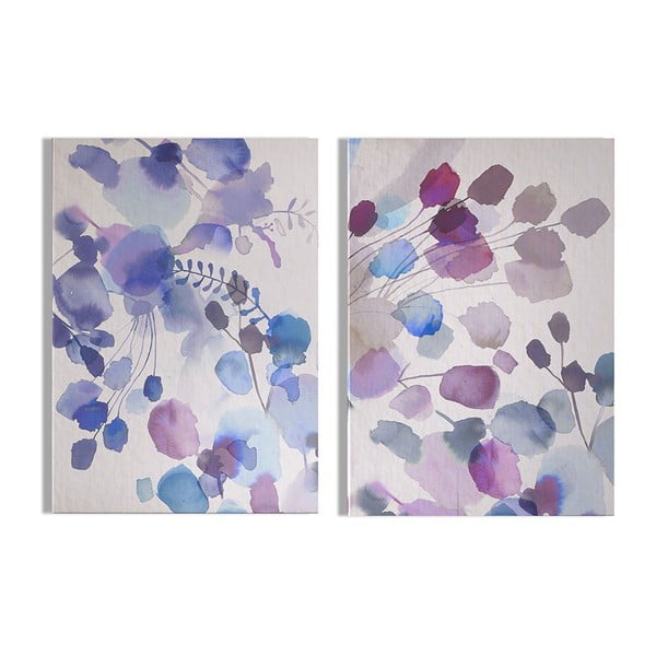 Sada 2 obrazov Graham & Brown Expressive Blooms, 50 × 70 cm