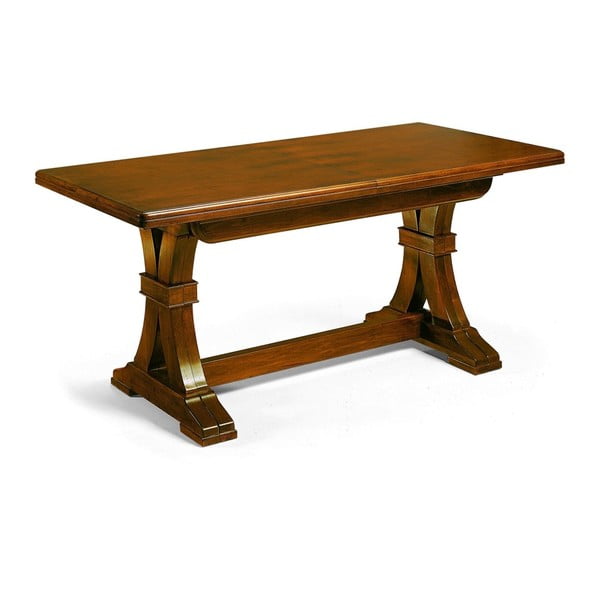 Drevený rozkladací jedálenský stôl Castagnetti Robusto, 160 x 80 cm
