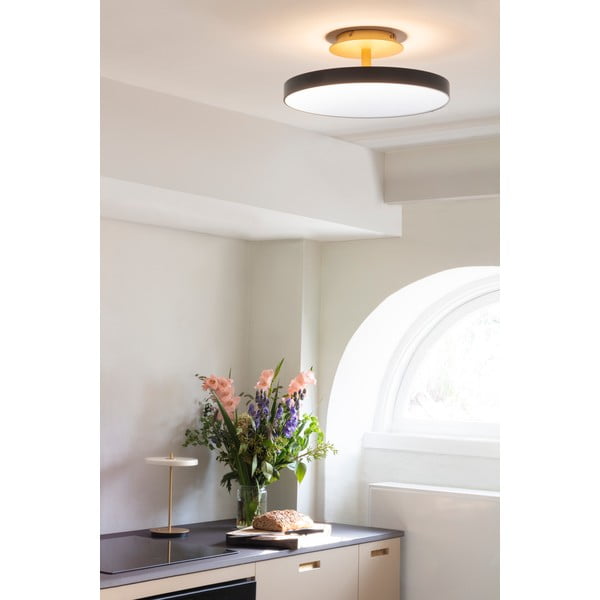 Antracitovosivé LED stropné svietidlo ø 43 cm Asteria Up – UMAGE-image-4