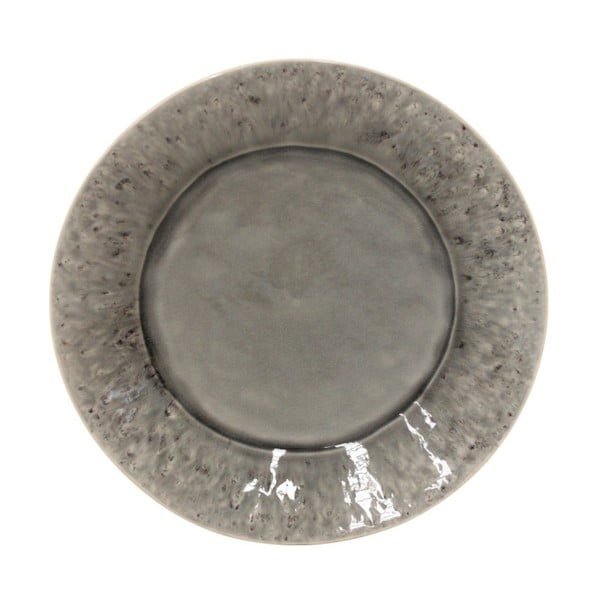 Sivý kameninový tanier Costa Nova Madeira, ⌀ 27 cm
