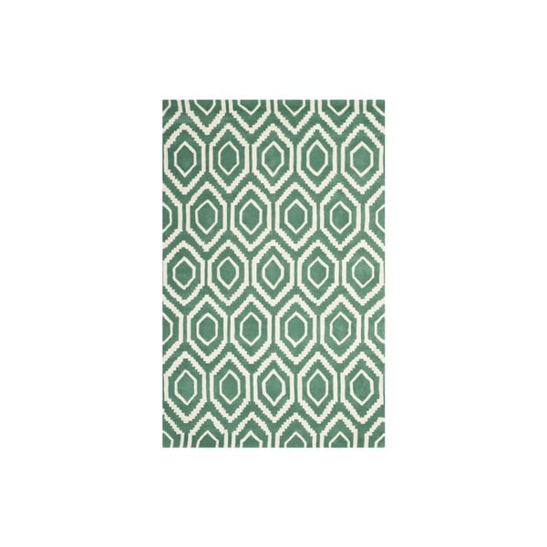 Vlnený koberec Essex 152x243 cm, zelený