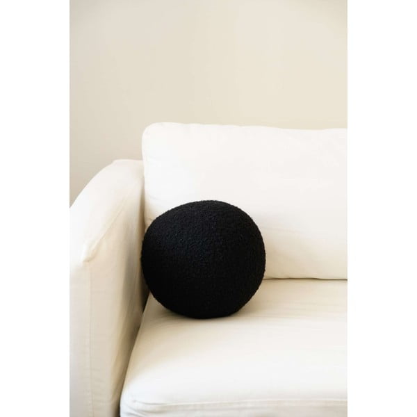 Dekoračný vankúš z materiálu buklé ø 25 cm Top – Mioli Decor-image-4