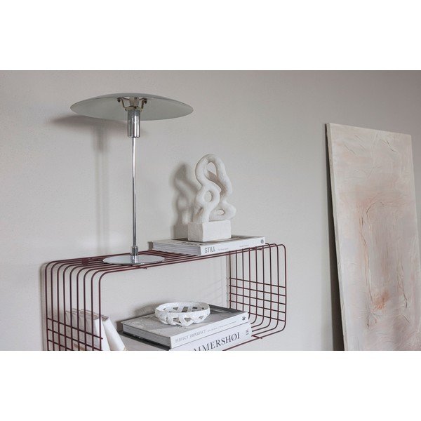 Vínová poschodová kovová polica 70 cm Wire – Mette Ditmer Denmark-image-2