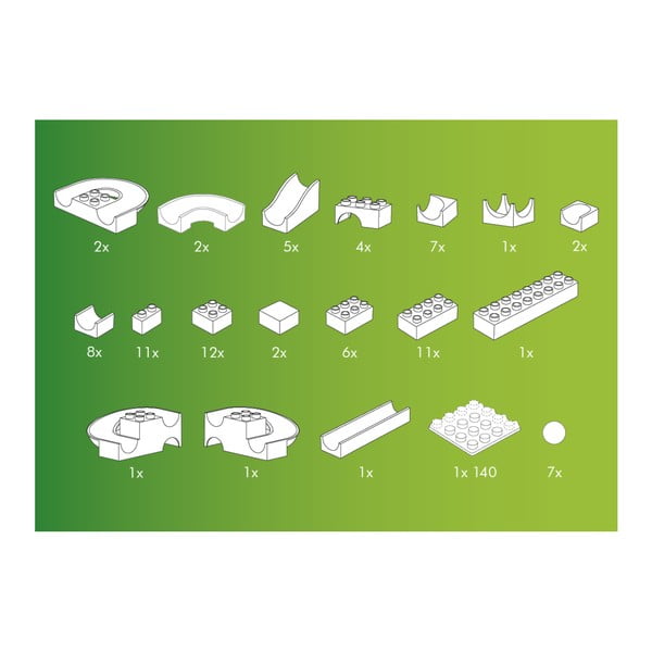 Stavebnica s guľôčkovou dráhou Hubelino Starter-image-4