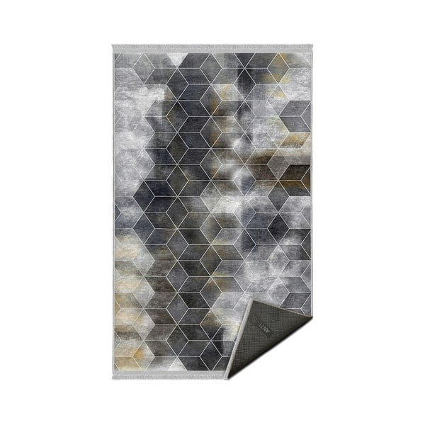 Tmavosivý koberec behúň 80x200 cm – Mila Home