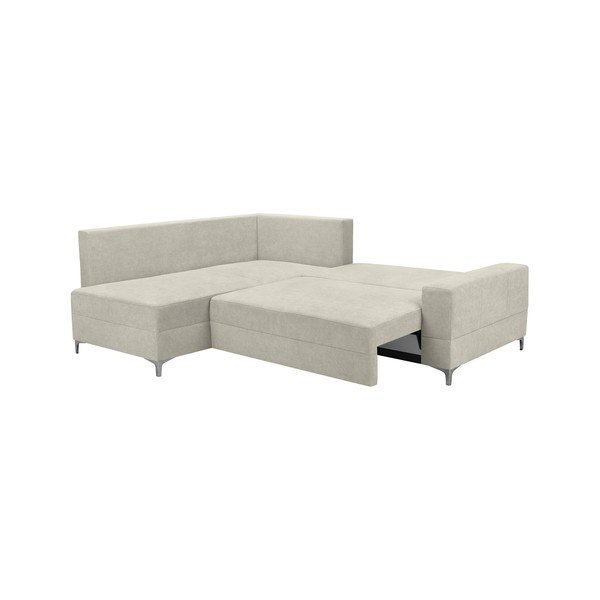 Béžová rozkladacia rohová pohovka Windsor & Co Sofas Zeta, ľavý roh-image-3