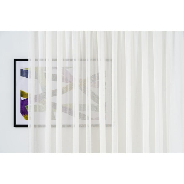 Krémovobiela záclona 140x245 cm Vicenza - Mendola Fabrics-image-3
