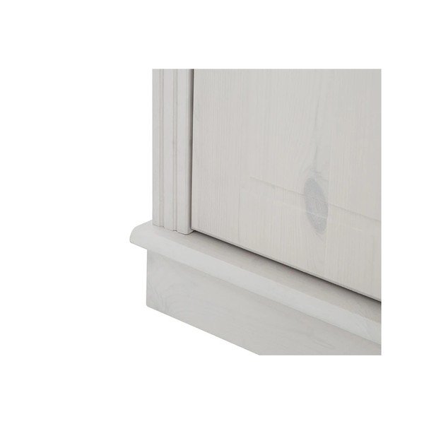 Biela knižnica z borovicového dreva 296x223 cm Anita – Støraa-image-3