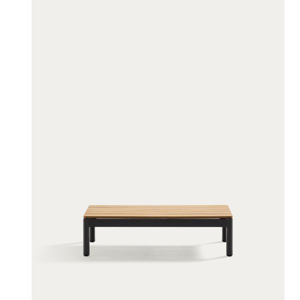 Záhradný konferenčný stolík z teakového dreva 57x91 cm Sorells – Kave Home-image-2