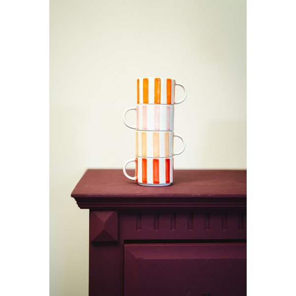 Biele keramické hrnčeky v súprave 4 ks na espresso 180 ml Franca – Leopold Vienna-image-3