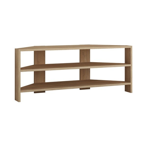 TV stolík v dekore duba v prírodnej farbe 114x45x36 cm Thales Corner – Kalune Design