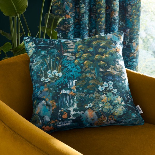 Zamatový dekoračný vankúš 50x50 cm Garden Walk – RHS-image-1