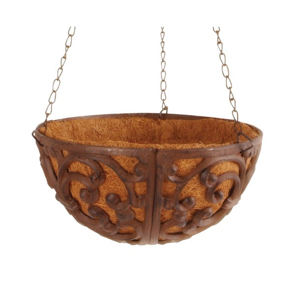 Kovový závesný a nástenný  kvetináč ø 26 cm – Esschert Design-image-2