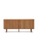 Komoda v dekore jaseňa s posuvnými dverami v prírodnej farbe 180x75,5x40 cm Mailen – Kave Home